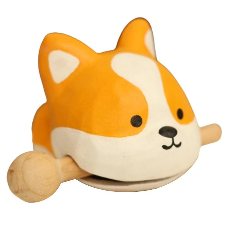 Деревянный Мокугё в форме рыбы, перкуссионный инструмент для любителей музыки