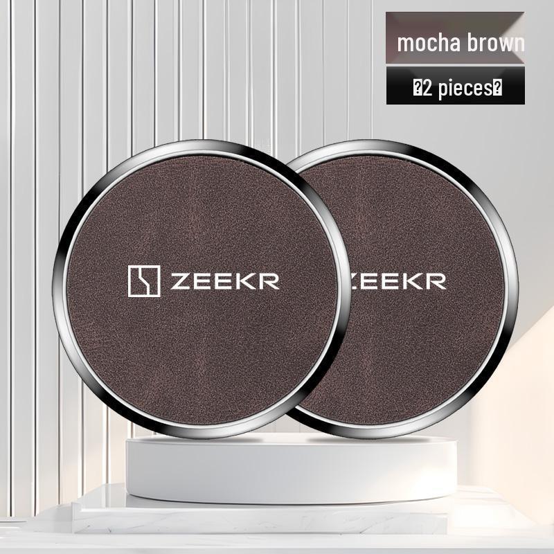 Zeekr 001 FR Car Cup Holder Coaster & Door Slot Storage Pad for 23-26 Models