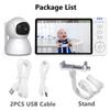 5 Inch HD Baby Monitor With Camera Two-Way Audio Electronic Babysitter Night Vision Nanny Video IPS Screen Baby Monitor