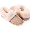 Winter Round and Cozy Women's Fur Slippers 2 Colors CH1932903