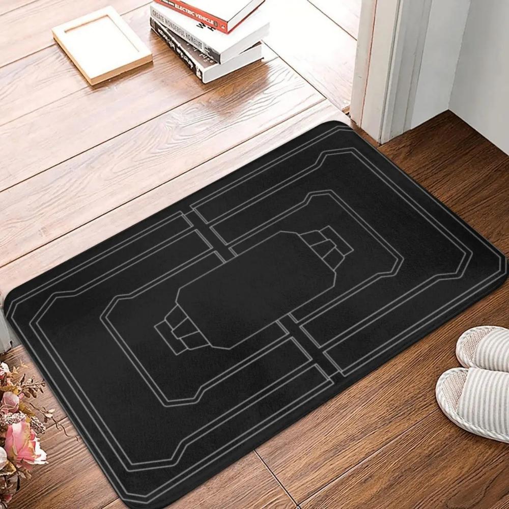 1pcs Door Mat Welcome Rug Kitchen Bathroom Entrance Doormat Non-slip Bedroom Decor Rug Inside Outside Durable Floor Mats 40x60cm