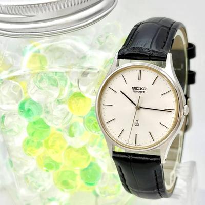 SEIKO Watch Silver 3N4012 New Strap New Battery Men's 2621-0160