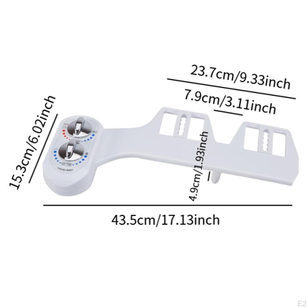 Bidet Attachment for Toilet Easy To Use Self Cleaning Household Bathroom