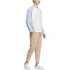 adidas Maglietta Originals Trefoil DC RC LS con Logo Ricamato e Girocollo Color Block Uomo Top Rosa Chiaro Blu IS5376