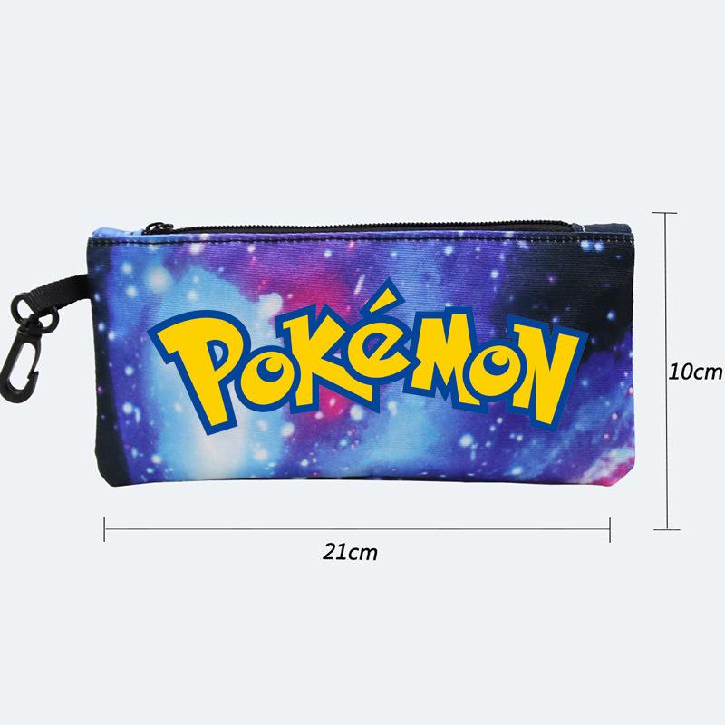 Backpack Teen Student School Bag Three-piece Pencil Case Crossbody Bag