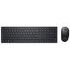 Dell Pro KM5221W Keyboard Mouse Combo Up To 800 DPI Black
