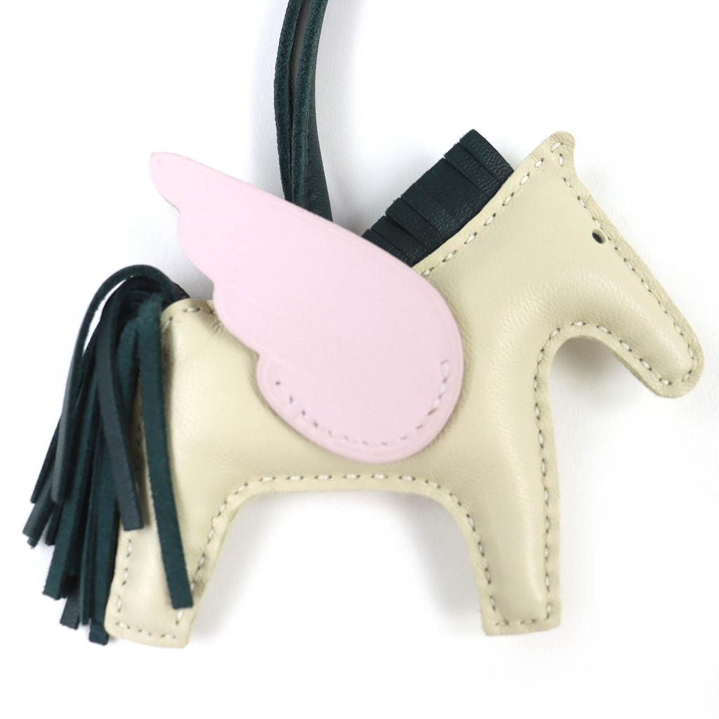 Great HERMES Bag charm Rodeo Charm Pegasus PM Anyo Miro Women Used