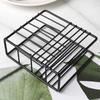 Stable Iron Napkin Holder Stainless Steel Countertop Napkin Organizer  Table Decoration