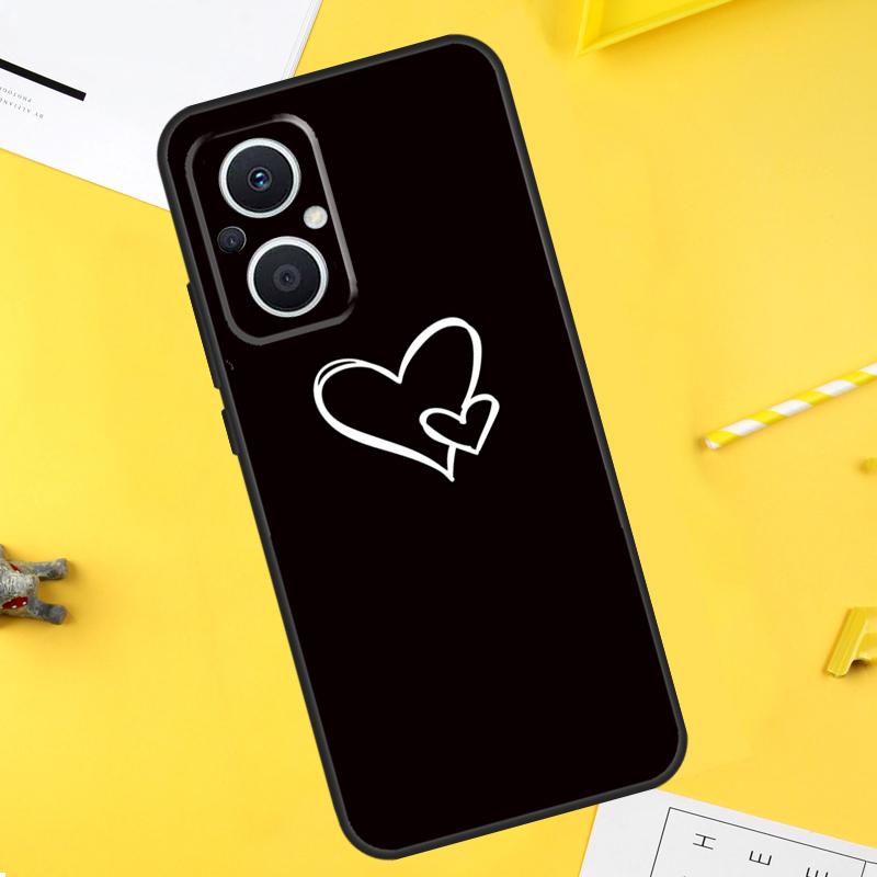 

Cute Heart For OPPO Reno 10 11 12 13 14 Pro 7 8 Lite 8T 11F 12F 13F 14F OPPO Find X8 X5 X6 X9 Pro Case OPPO Reno13 F