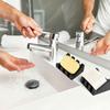 A soap box, silicone drain pan, bathroom storage rack, silicone soap holder