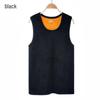 Men's Round Neck Thickened Double-Sided Velvet Vest for Autumn and Winter - Warm Base Layer