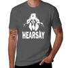 Hearsay T-Shirt Aesthetic Clothing Graphic T Shirts Black T Shirts for Men