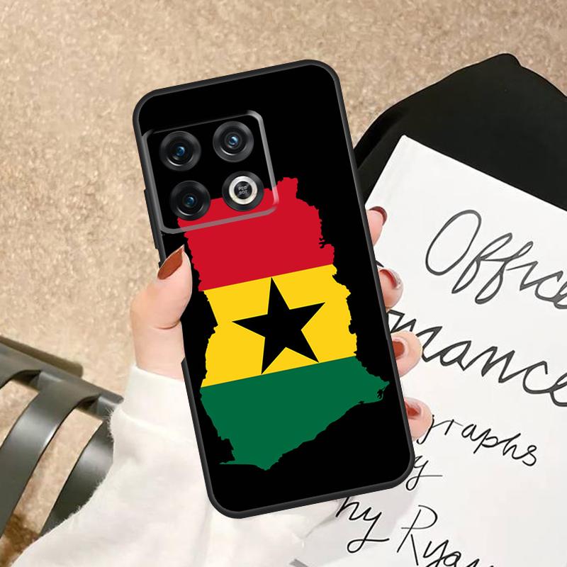 

Ghana Flag Case For OnePlus 10 Pro 10T 8T 13T 15 13 12 11 15R 13R 12R Nord 5 CE 4 2 3 Lite N20 N30 Cover OnePlus 15R
