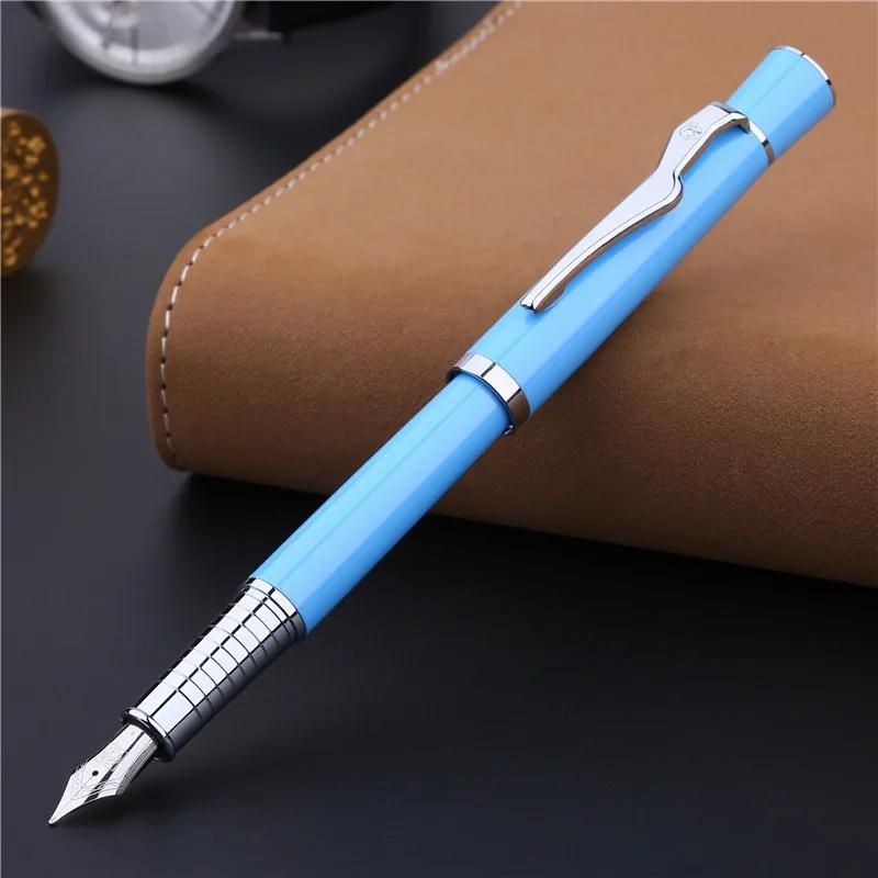

Picasso Pimio 969 High Quality Colors Student School Office M Nib Fountain Pen Best Gift Ink Stationery Supplies only one pen синій