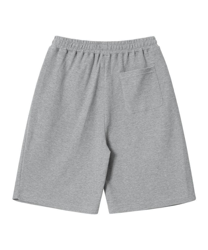 BRENSON ( Waffle ) Single-Pleat Waffle Shorts ( 4 Colors )