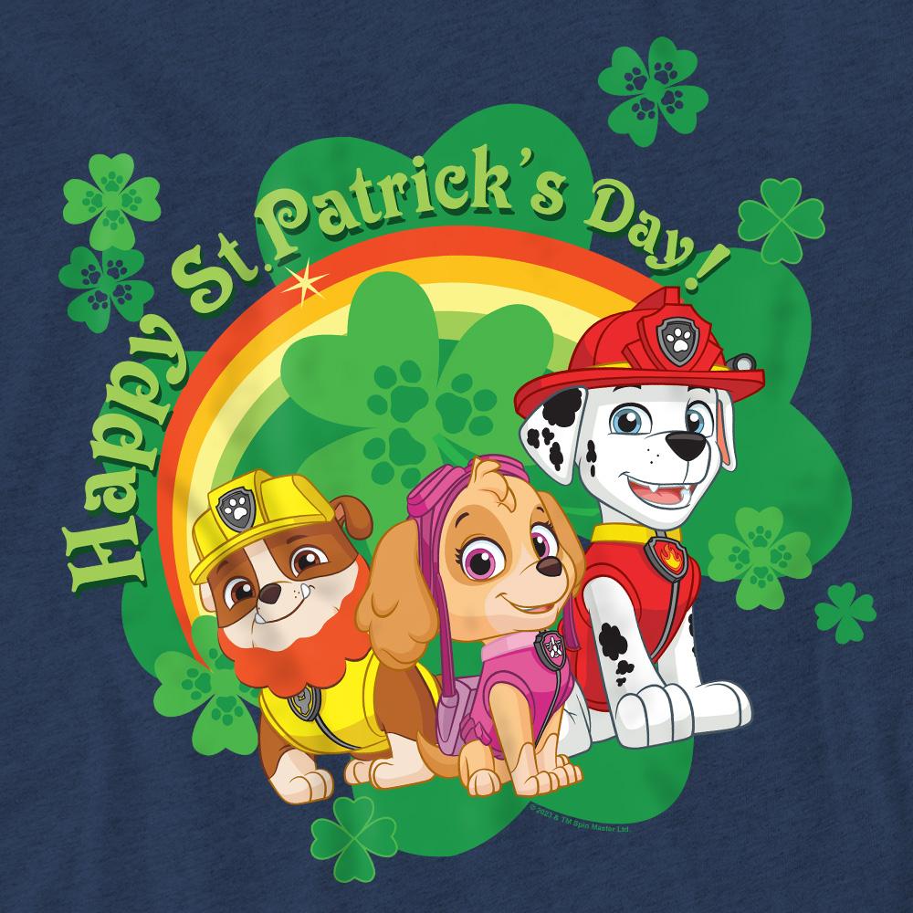 Paw Patrol Unisex Adult Team St Patricks Day T-Shirt