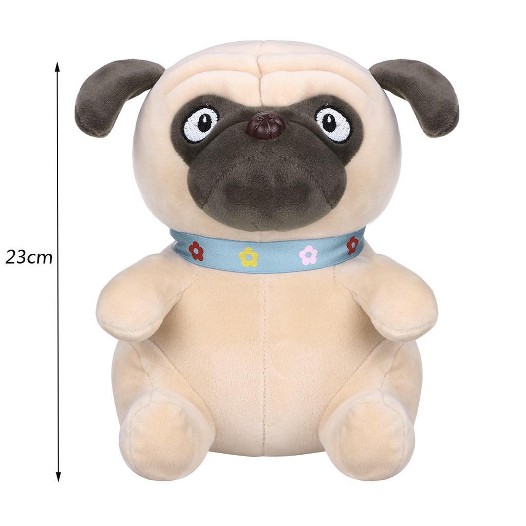 stuffed pug pillow