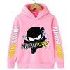 Autumn Children's Clothing Ninja Printed Cartoon Children's Hooded Sweatshirt of High Quality Boys/Girls Pullovers