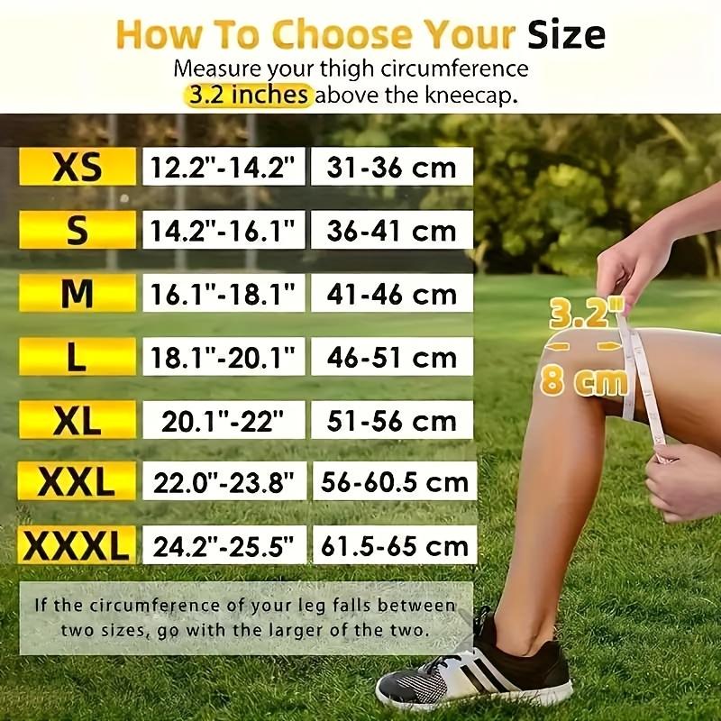 1 PC Professional Knee Support Compression Knee Sleeve Anti Slip Silicone Knee Braces for Knee Pain Meniscus Tear