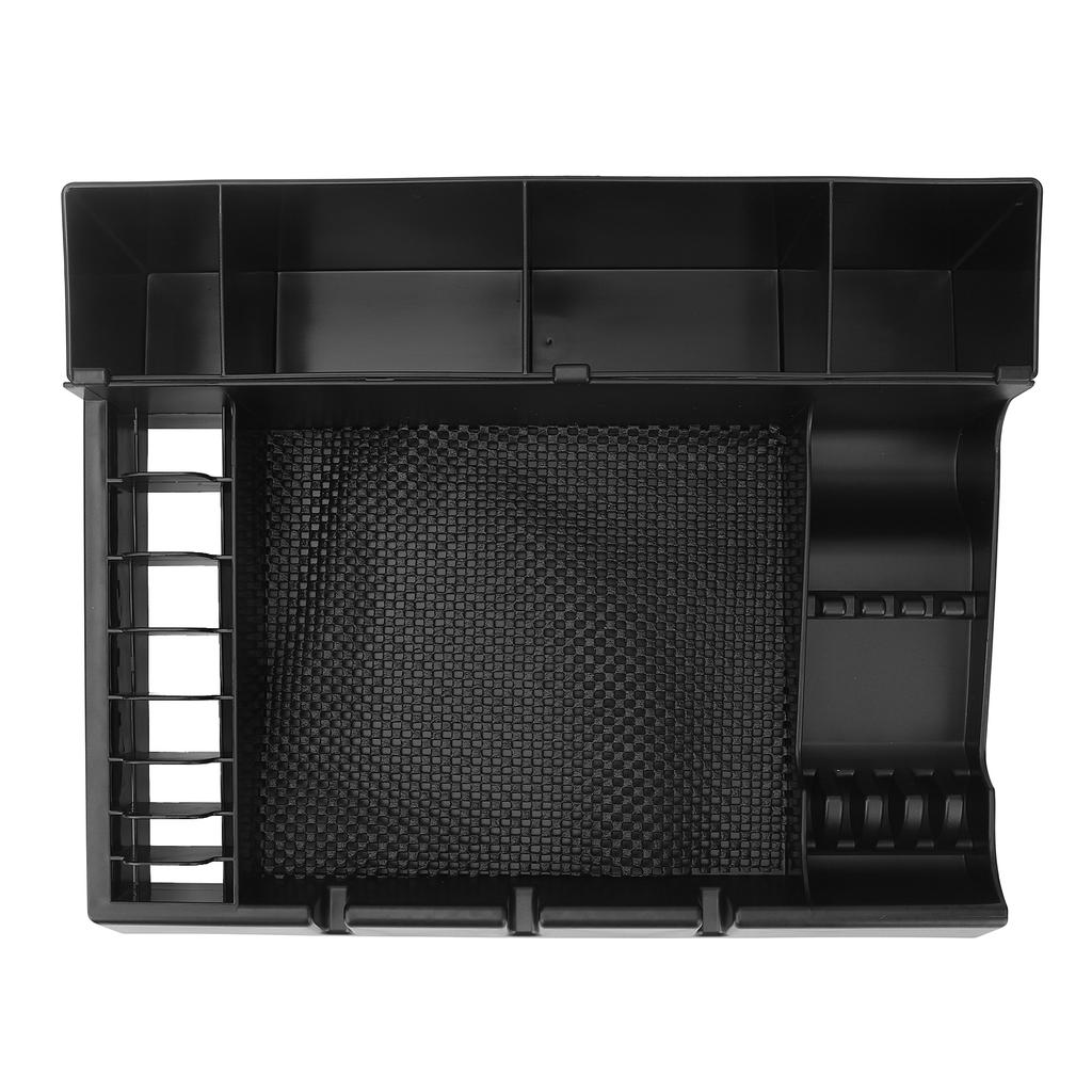 Shaving Supply Organizer Compartmentalized Anti Slip Large Capacity Storage Box for Bathroom