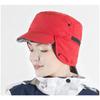 Winter Bomber Hat for Women Men Windproof Warmth Hat with Brim Baseabll Cap Soft Plush Lining Earflap Cap Flat Top Hat