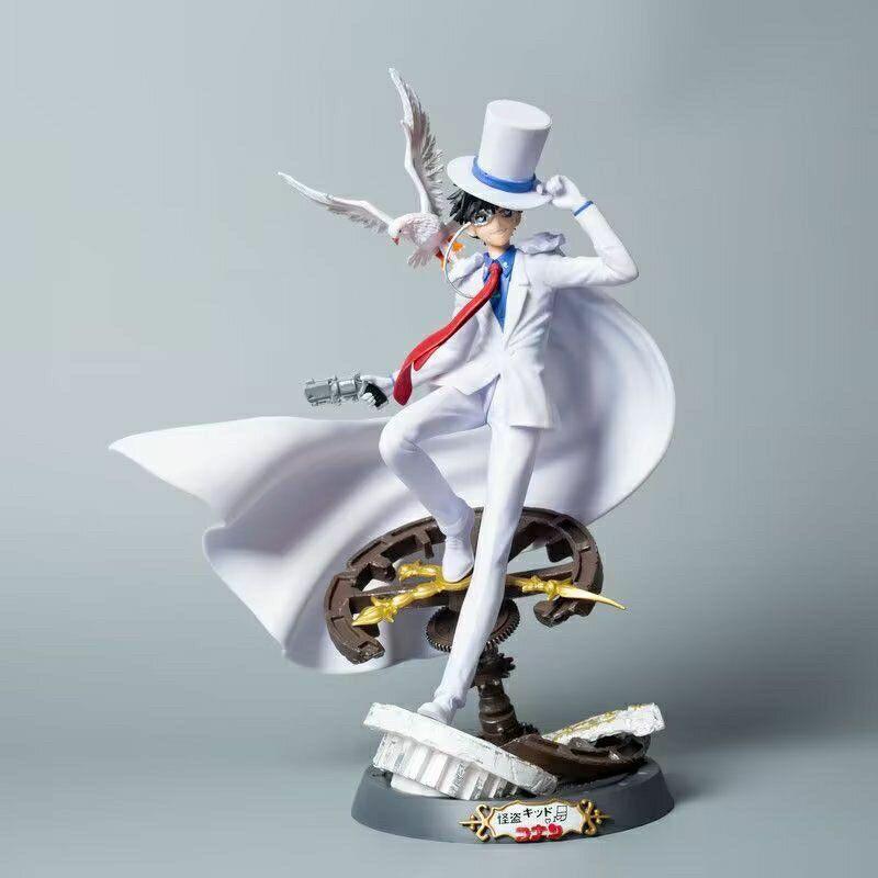 Detective Conan Phoenix GK Kaito Kid Kuroba Kaito Double Head Sculpture Box Set Figurine Model Ornament
