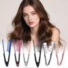 Professional Heat Resistant Styling Comb for Straightening and Smoothing Hair with Ergonomic Non-Slip Handle Suitable for Wet and Dry Use
