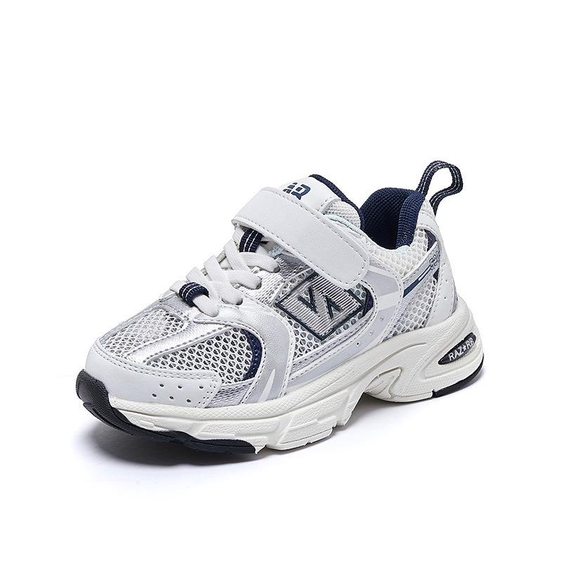 Dětské prodyšné síťované botasky na suchý zip - Ležérní sportovní obuv pro chlapce a dívky