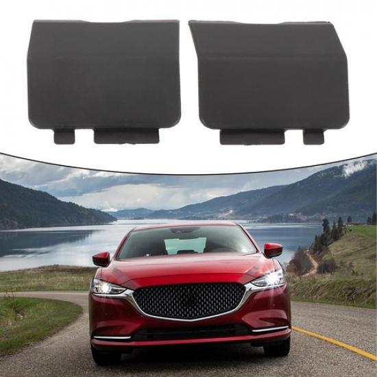 Restored Aesthetics with Replacement Rear Bumper Towing Tow Hook Hole Cover Cap