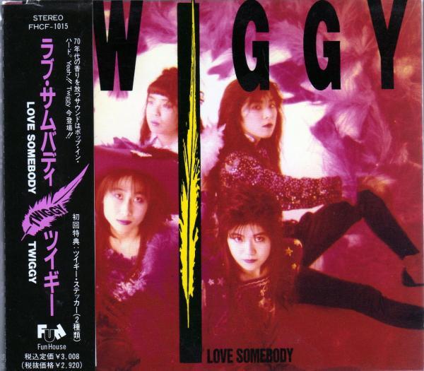 

CD TWIGGY Love Somebody FHCF1015PROMO Fun House 1990 Japan Obi Japanese Club Dance Used