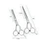 Professional Hair Cutting Scissors Sharp Blades Stainless Steel Hairdressing Shears Hair Trimming Grooming For Barber
