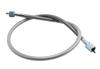 KITACO Speedometer Cable for Stainless Steel (120mm Long) Monkey/Gorilla, Mesh, 908-1013300