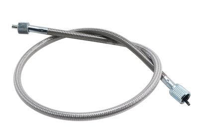 KITACO Speedometer Cable for Stainless Steel (120mm Long) Monkey/Gorilla, Mesh, 908-1013300