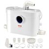 Macerator Pump, 900W, 180 L/min(48 GPM) Flow, 40 Ft/12 M Head, Macerator Sewerage Toilet Pump with 4 Water Inlets