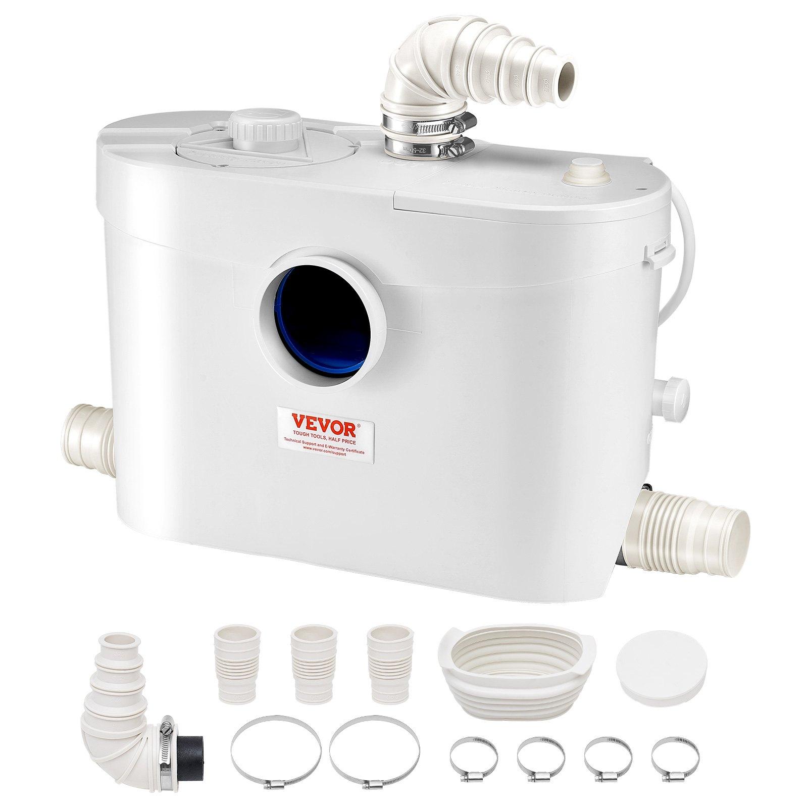 VEVOR Macerator Pump, 900W, 180 L/min(48