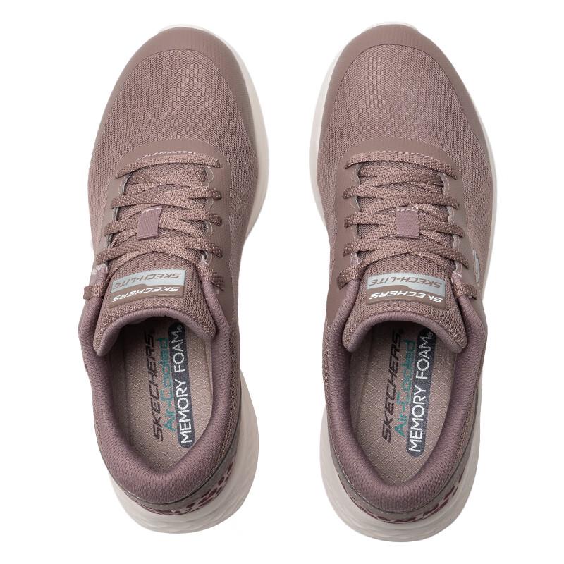 Skechers Women's Pink 149992-MVE Lace-Up Casual Shoes