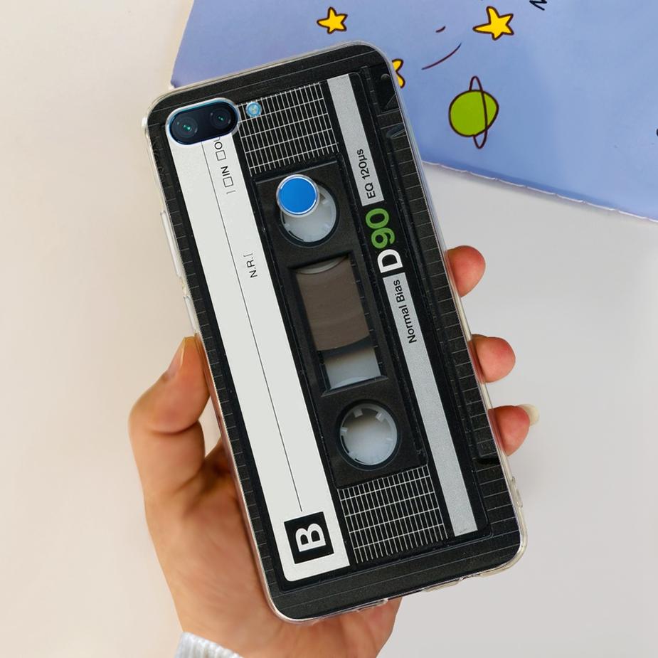 For Xiaomi Mi 8 Lite Case Cute Painted Cover Clear Silicone Phone Case For Xiaomi Mi 8 Lite 8Lite Back Cover 6.26'' Fundas Coque