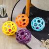 Durable Geometric TPR Pet Toy Ball for Dogs and Cats
