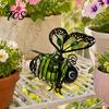 Automated Dusk to Dawn Lighting Solar Bee Garden Light, Outdoor Solar-Powered Metal Lantern, Waterproof Creative Ornaments for Hanging Light