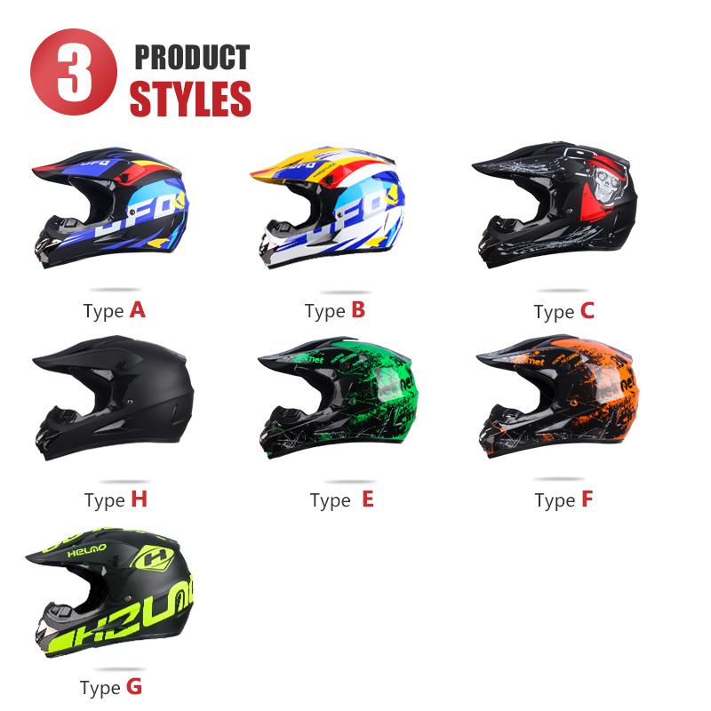 UCHOOSE Motorcycle Helmet Shark Motocross Off-Road Helm Children Moto Bike Accessories ATV Capacete De Moto Ike Downhill AM DH
