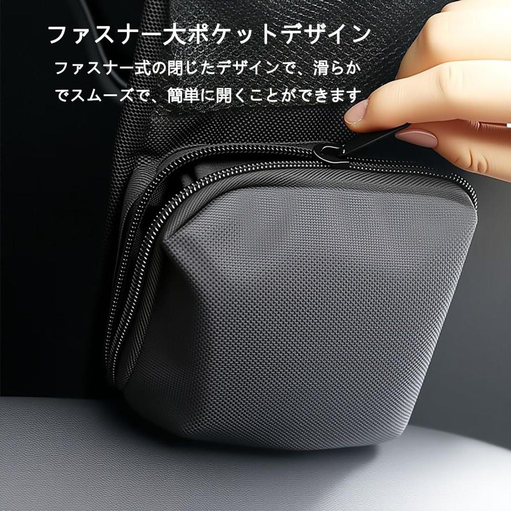 Seat Back Multifunctional Storage Bag for Large Highly Easy Car Fits Mobile Data Pocket, Car, Capacity, Waterproof, Stain-Resistant, Elastic,