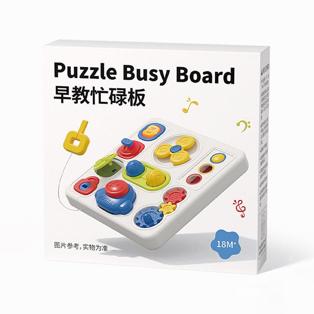 Montessori Activity Board Sensorik Spielzeug Montessori Spielzeug Motorik Board für Kleinkinder 1-3 Geschenke für Jungen Mädchen