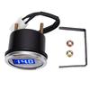 DC 12V Voltmeter Blue Cover Digital Display LED 52mm Volt Meter M5 Threads Voltage Gauge for Car Dashboard