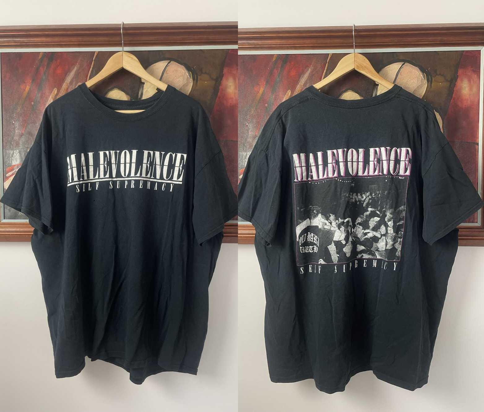 Band Rock Malevolence Self Supremacy Heavy Cotton Shirt TS246 XXXXL