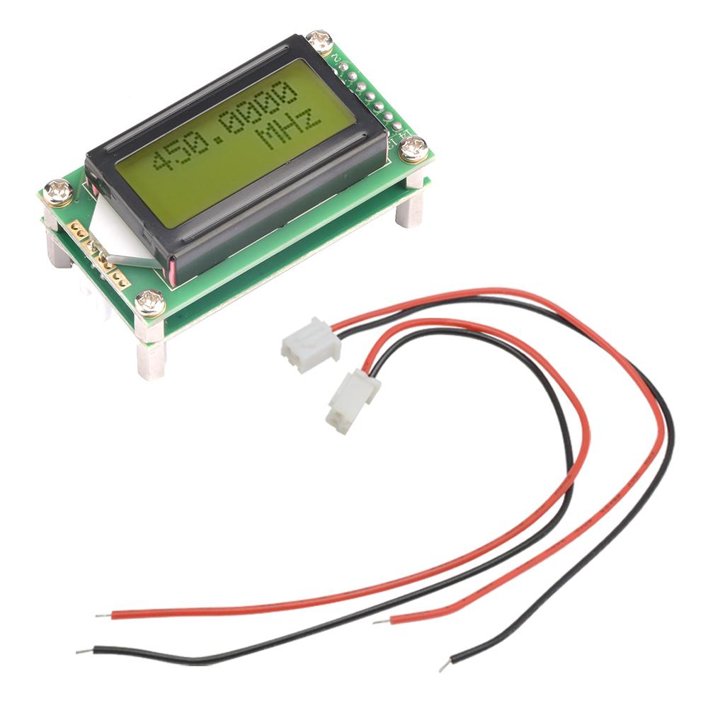 

PLJ-0802-E 1MHz~1200MHz Frequency Counter 8-digit Digital Display Frequency Meter DC 9V~12V зелений