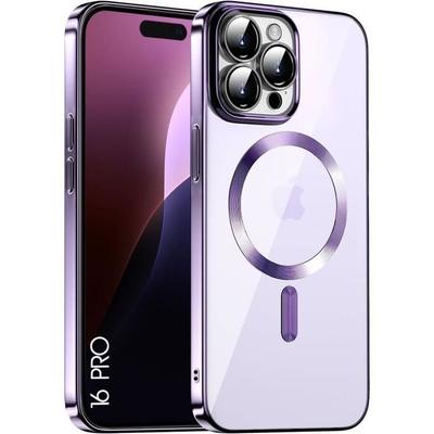 Protective Case - BOOLING - for iPhone 16 Pro - Shockproof Silicone - Ultra Slim - Purple