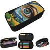 The Starry Night By Vincent Van Gogh Pencil Case for Students School Pen Box Pencil Bag Stationery Supplies Pen Holder Bag