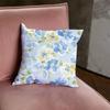 Spring and Summer Floral Contrasting Color Flower Pillow Case Digital Printed Pillow Home Romantic Decoration Sofa Backrest