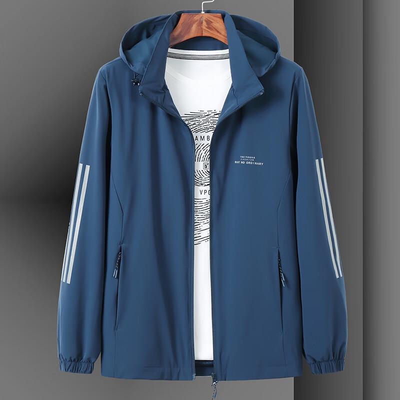 Men s Plus Size Sports Casual Jacket with Detachable Hood 5XL