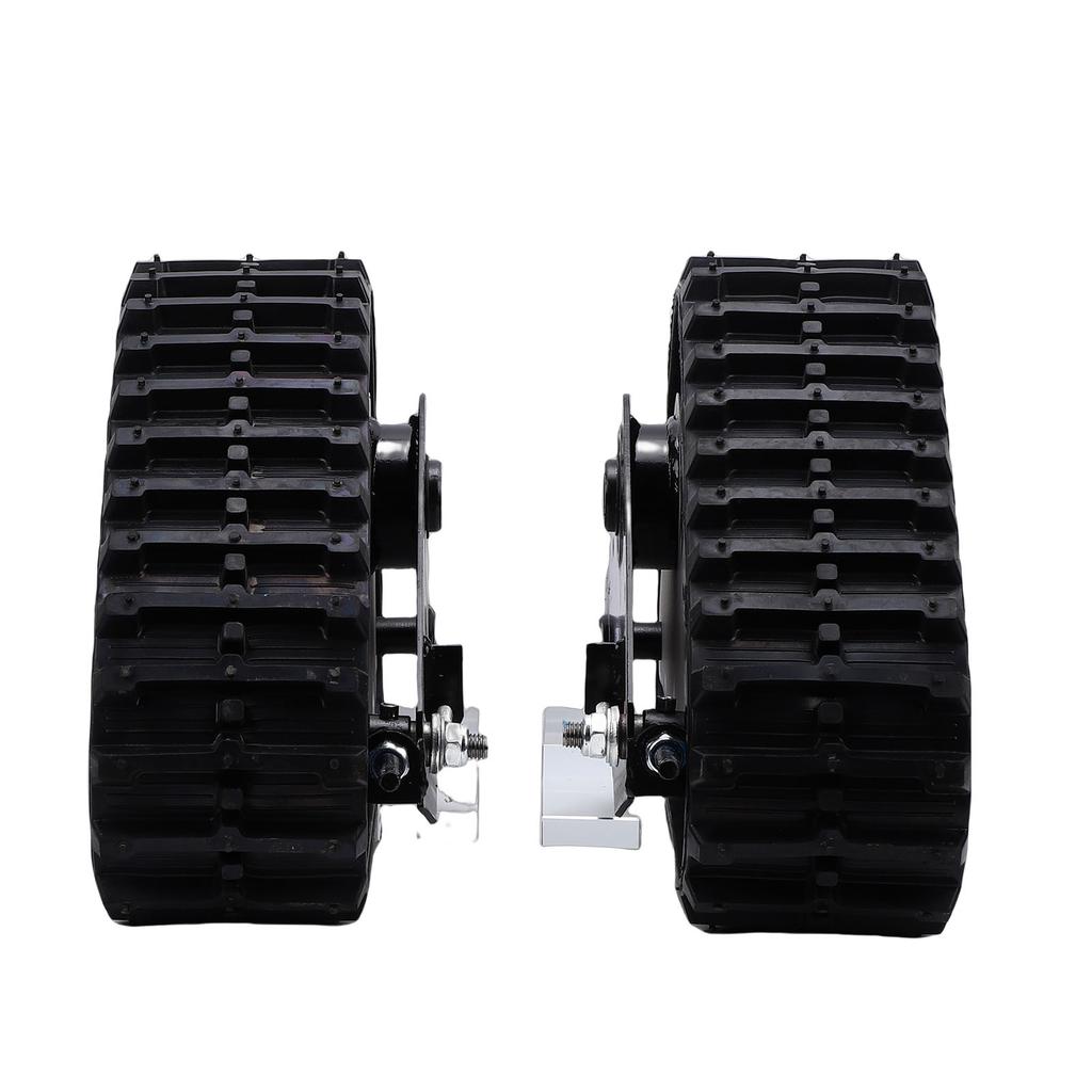 ATV Snow Tracks 23 Teeth Spline ATV Electric Snowmobile Tracks for UTV Mower 4 Wheelers Quad